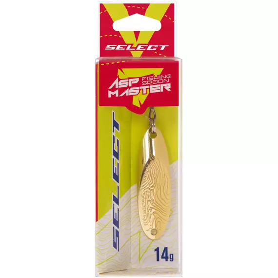 Блешня-кастмастер Select AspMaster 14.0g 51mm, колір: GGMG, Розмір/Вага: 14g/51mm, Колір блешні: GGMG, фото , изображение 2